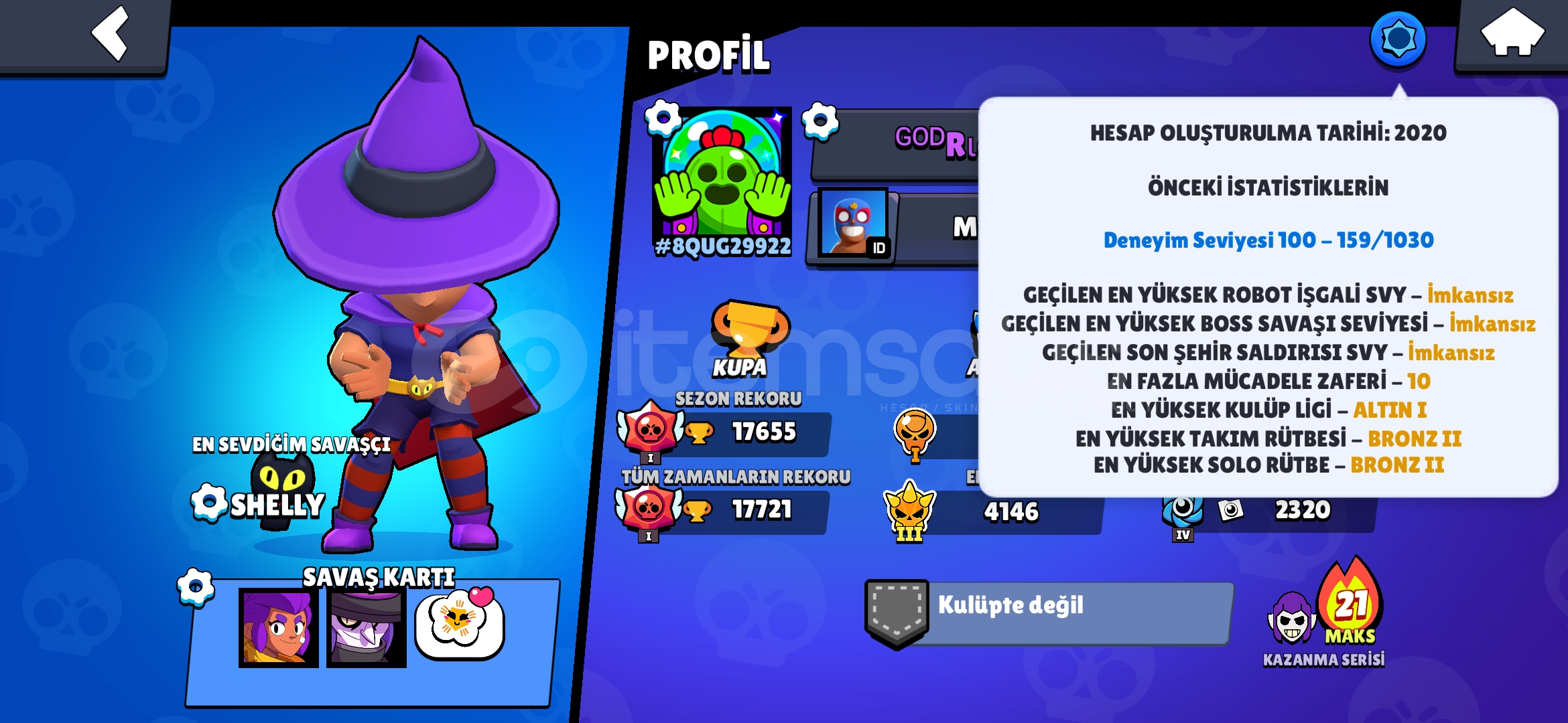 2020 Hesabı Nadir hesap