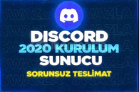 ⭐ 2020 KURULUM DİSCORD SUNUCU ⭐