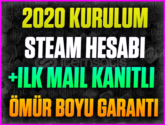⭐️2020 KURULUMLU❤️STEAM HESABI❤️+İLK MAİL ⭐️2020 KURULUMLU❤️STEAM HESABI❤️+İLK MAİL