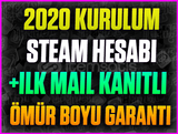 ⭐️2020 KURULUMLU❤️STEAM HESABI❤️+İLK MAİL