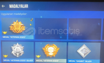 2020 madalyalı mainlik hesap