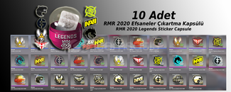 2020 RMR Efsaneler Kapsülü - 10 Adet