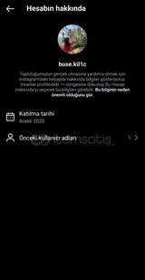 ⭐2020 tarihli 213 takipçili aktif İG hesabı ⭐