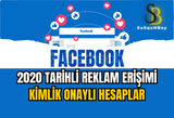 2020 Tarihli Reklam Erişimi Kimlik Onaylı Hesap