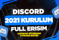 ⭐[2021] KURULUM DISCORD FUL ERISIM HESAP⭐
