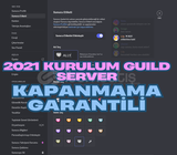 2021 KURULUM KAPANMAZ!! GUILD SERVER 