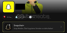 ⚡️2021 Tarih 1.37M Snap Puanlı Snapchat Hesabı