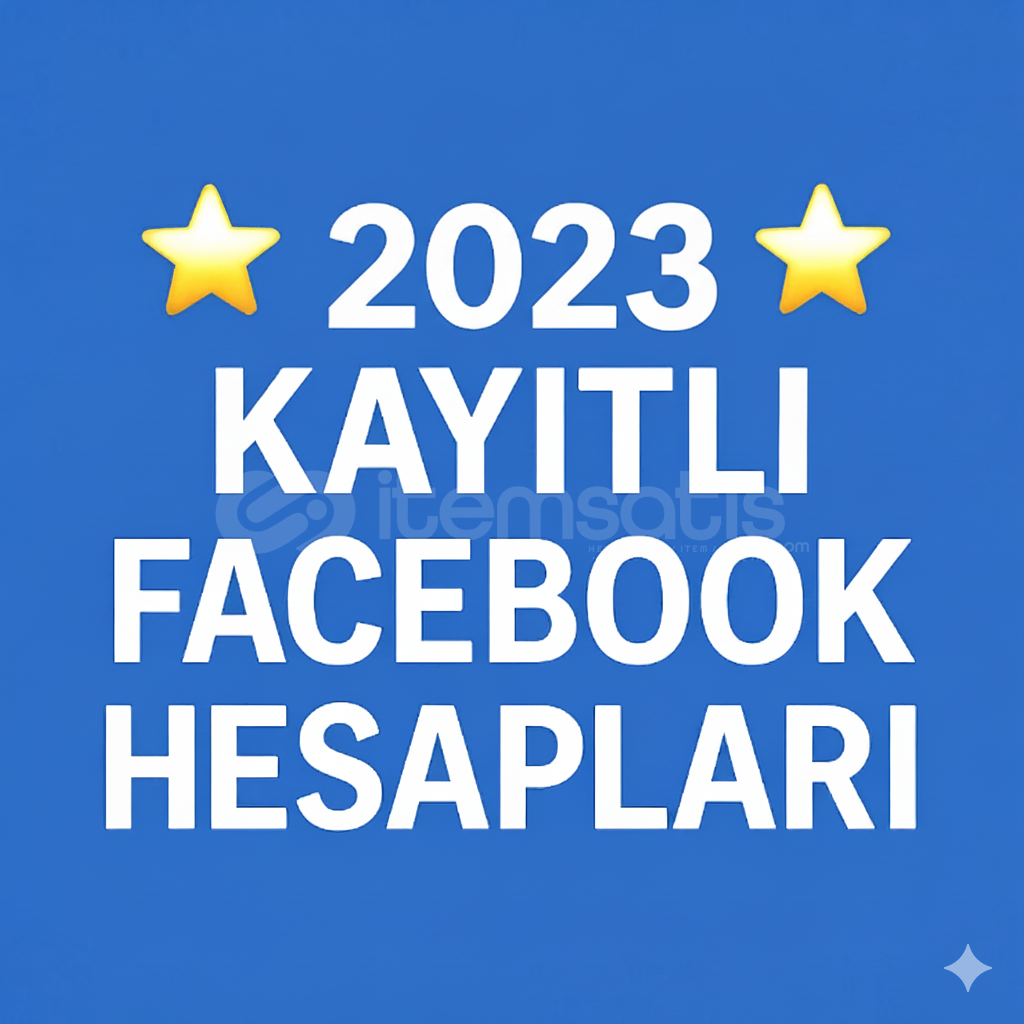 ⭐️ 2023 KAYITLI FACEBOOK HESAPLARI ⭐️ ⭐️ 2023 KAYITLI FACEBOOK HESAPLARI ⭐️