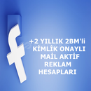 2023 KİMLİK ONAYLI MAİLLİ 2BMLİ FACEBOOK HESAP