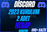 ⭐ 2023 Kurulum 2 Adet Hesap ⭐