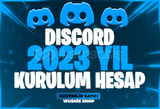 ⭐2023 KURULUMLU TAM ERİŞİM DİSCORD HESAP⭐