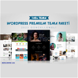 2023GPL WordPress Premium Tema Paketi 140adet