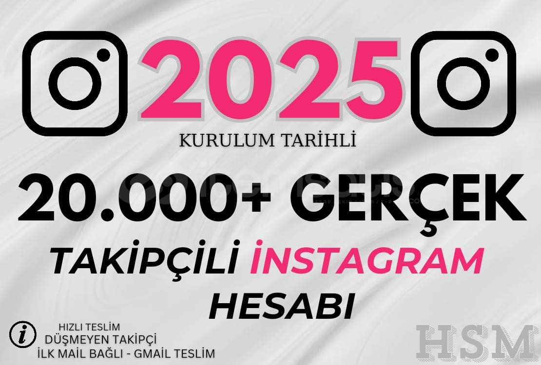 2025--20.000+ GERÇEK\KALİTELİ İNST HESAP 2025--20.000+ GERÇEK\KALİTELİ İNST HESAP