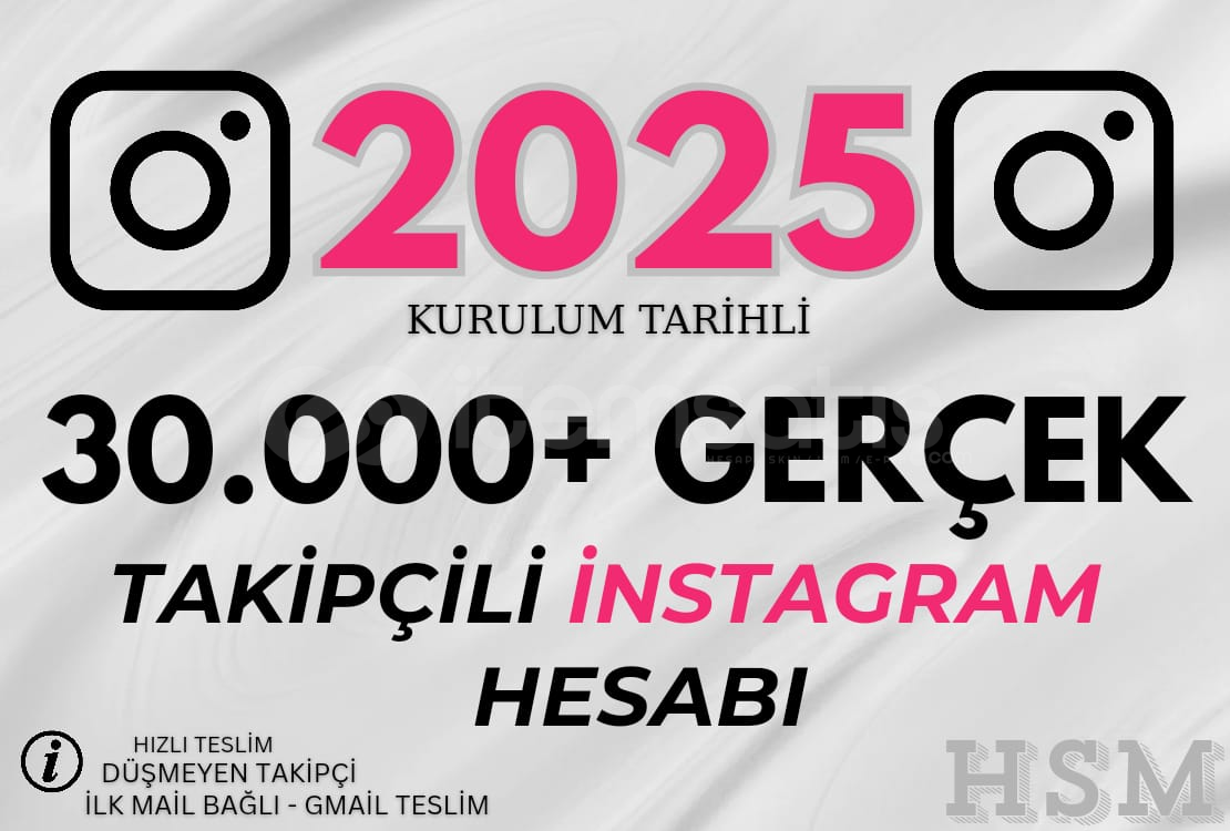 2025--30.000+ GERÇEK\KALİTELİ İNST HESAP 2025--30.000+ GERÇEK\KALİTELİ İNST HESAP