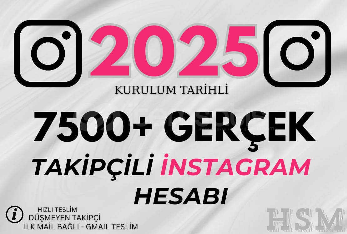 2025--7500+ GERÇEK\KALİTELİ İNST HESAP 2025--7500+ GERÇEK\KALİTELİ İNST HESAP