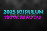 2025 Kurulum Temiz Tiktok Hesapları
