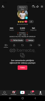 2025 TAKİPÇİLİ LİVE STÜDYOLU HESAP 