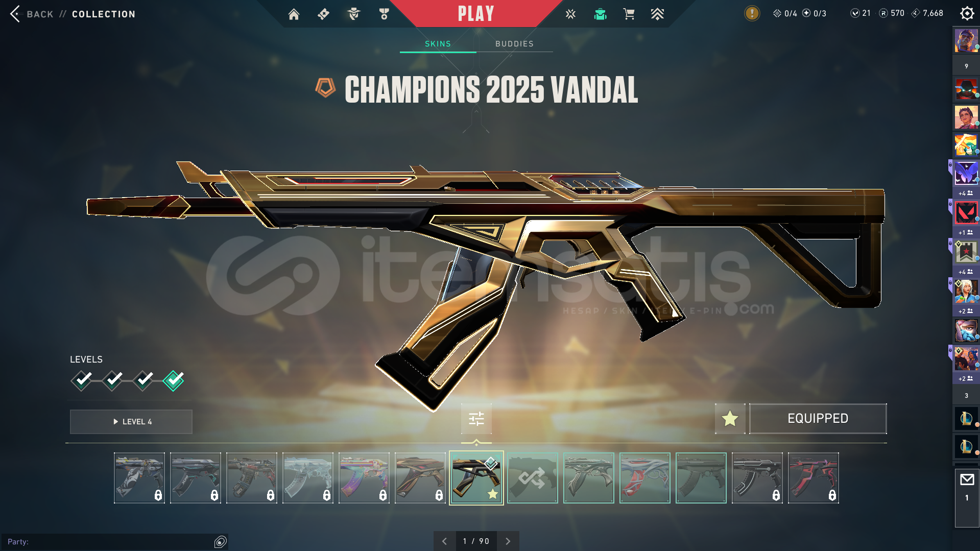 2025 VCT VANDAL, KELEBEK /DİA RANK /TEMİZ HESAP 2025 VCT VANDAL, KELEBEK /DİA RANK /TEMİZ HESAP
