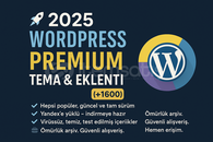 2025 WordPress Premium Tema ve Eklenti (+1600)