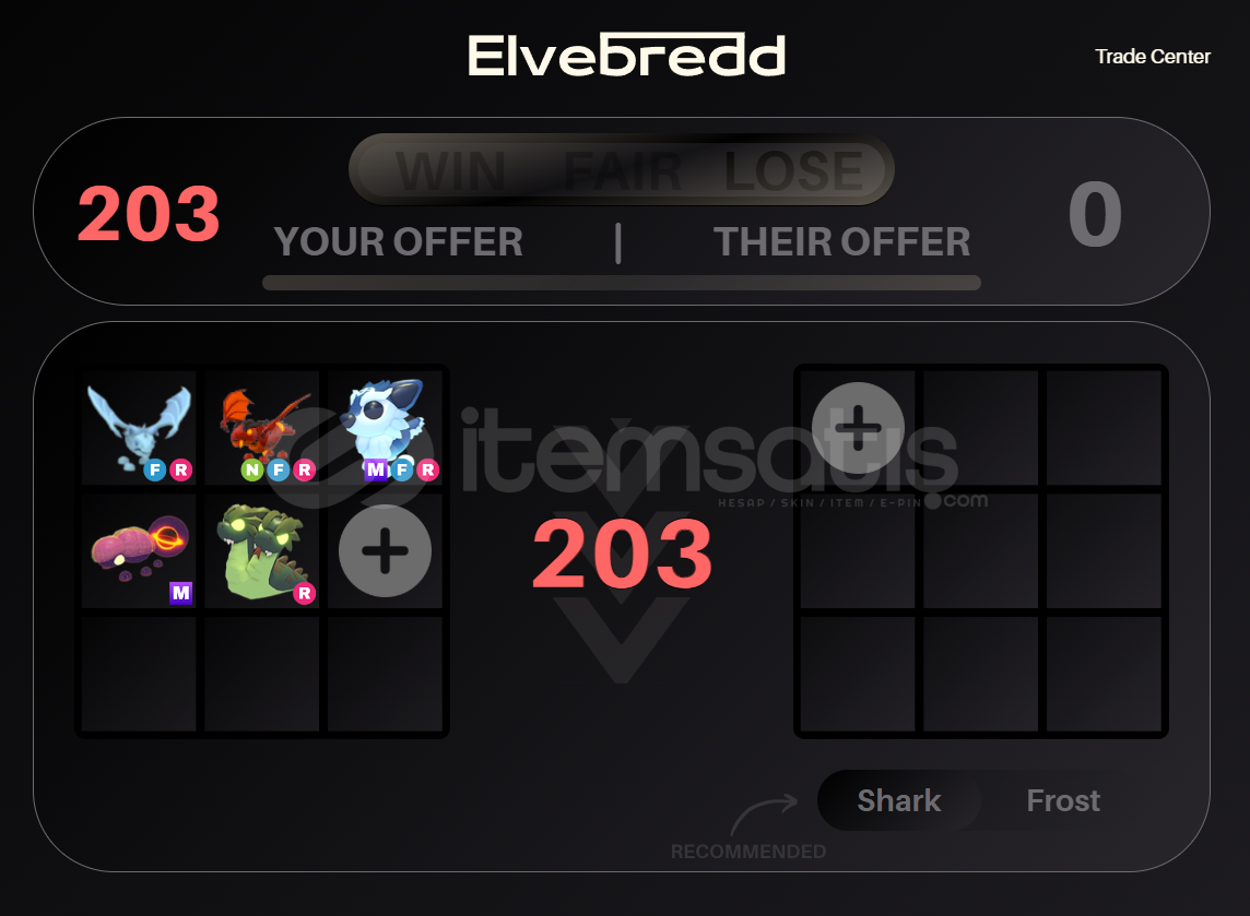 203 value 203 value