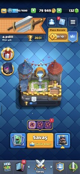 ⭐️ 2031 Kupa ⭐️ 50 Kart ⭐️ 1 evrim ⭐️