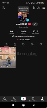 ✨2088 TAKİPÇİLİ TİKOK HESBAİ KEŞFET AÇIK ✨