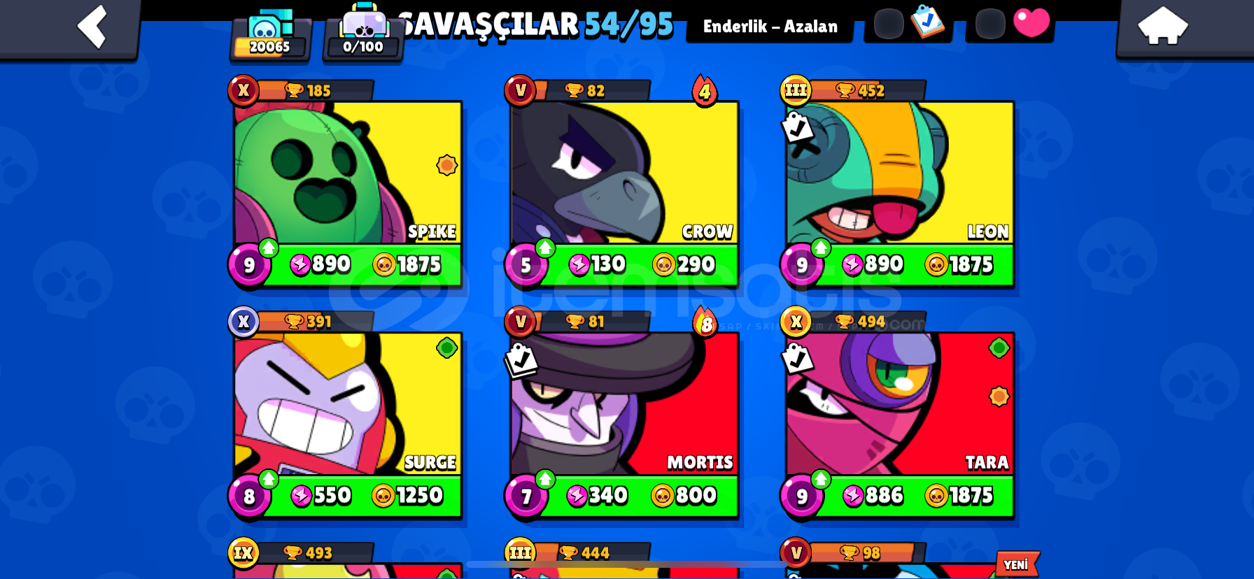 20K Cadı Shelly 54/95 55 SKIN 20K Cadı Shelly 54/95 55 SKIN