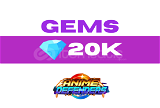 ⭐ 20K Gems ⭐️Anime Defenders (AD)
