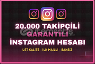 ⭐️20K PROJELİK/KİŞİSEL HESAP 