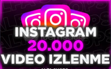 ✨ 20k Video İzlenme İnstagram ✨
