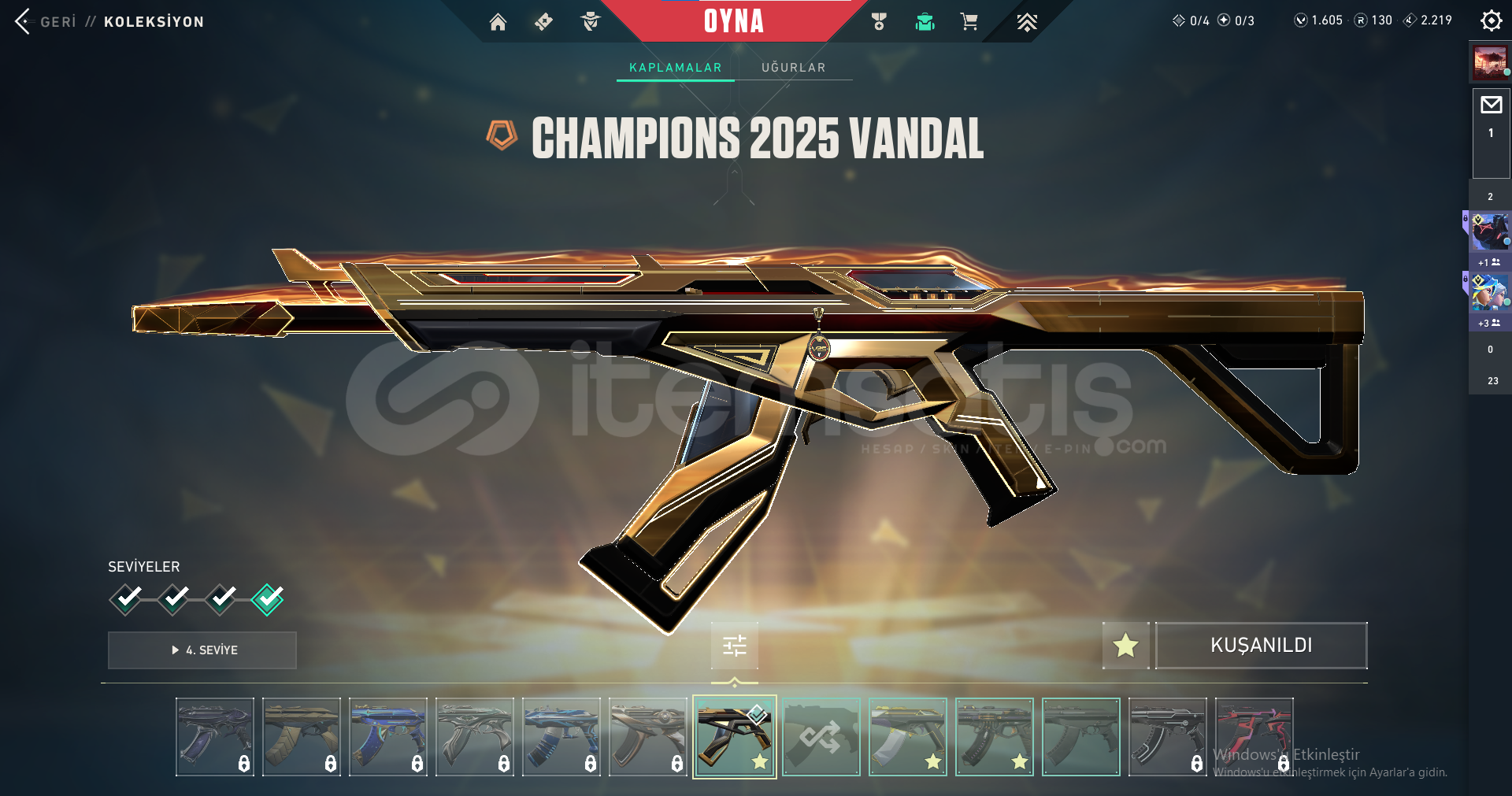 20k VP Yatırılmış Dop Dolu Fırsat Hesap 20k VP Yatırılmış Dop Dolu Fırsat Hesap