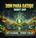 20M PARA DONUTSMP EN UCUZA HIZLI