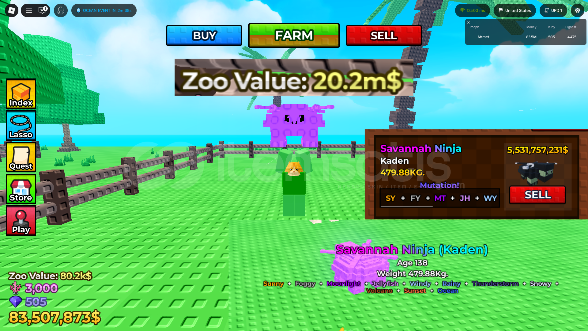 20M/s veren Savannah Ninja | Raise Animals 20M/s veren Savannah Ninja | Raise Animals