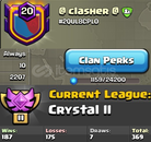 20sv Clasher Başkent10 Kristal2 HemenTeslim