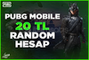 ⭐ 20TL PUBG Mobile Random Hesap | 7/24 Oto