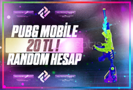 ⭐|20TL++| PUBG RANDOM HESAP⭐