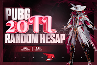 ⭐20TL PUBG RANDOM HESAP⭐