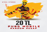 ⭐20TL PUBG RANDOM HESAP⭐