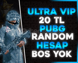 20TL PUBG RANDOM HESAP | BOS YOK