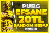 ⭐20TL⭐RANDOM HESAP⭐