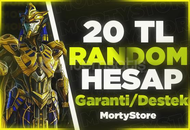 ⭐️[ 20TL ]⭐️ RANDOM HESAP GARANTİLİ/DESTEK⭐️