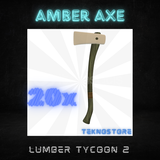 20x Amber Axe Lumber Tycoon 2