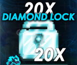 ⭐ 20X DİAMOND LOCK LOCK ( ANINDA TESLİMAT )⭐