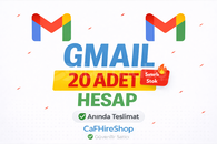 ⭐ 20X GMAİL - ÜST DÜZEY KALİTE - OTO TESLİMAT ⭐