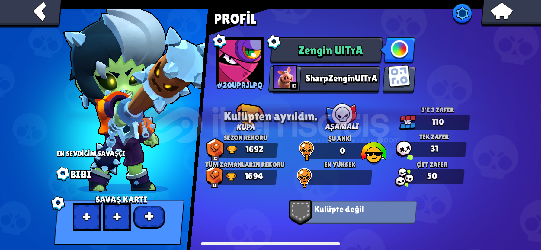 21 karakter ‼️ZOMBİBİ‼️ 21 karakter ‼️ZOMBİBİ‼️
