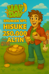 ⭐⭐ 21+ Seviye ⭐⭐ 250K Altın ⭐⭐ HAYDAY