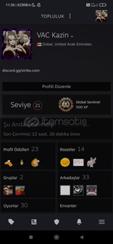 21 SEVİYE 30 OYUN GÜZEL HESAP