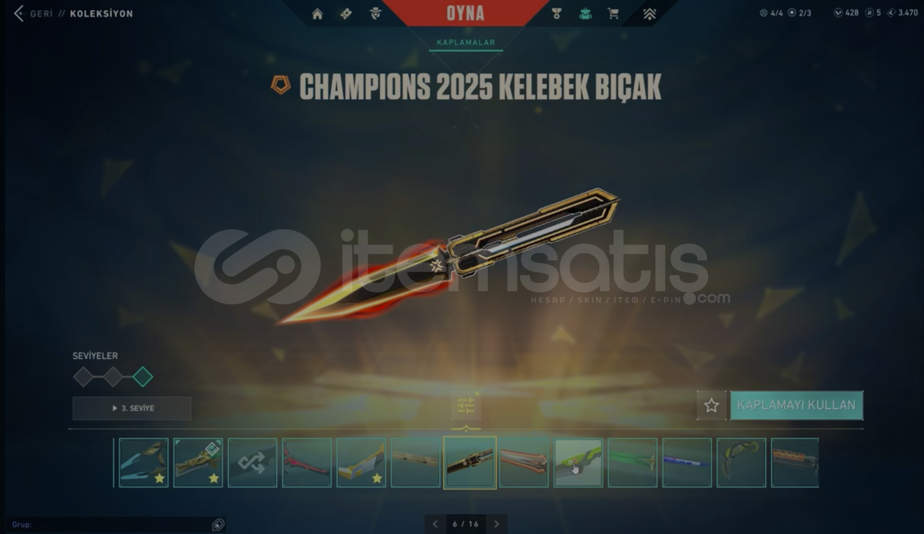21 VANDAL 14 BIÇAK FULL+FULL HESAP  21 VANDAL 14 BIÇAK FULL+FULL HESAP