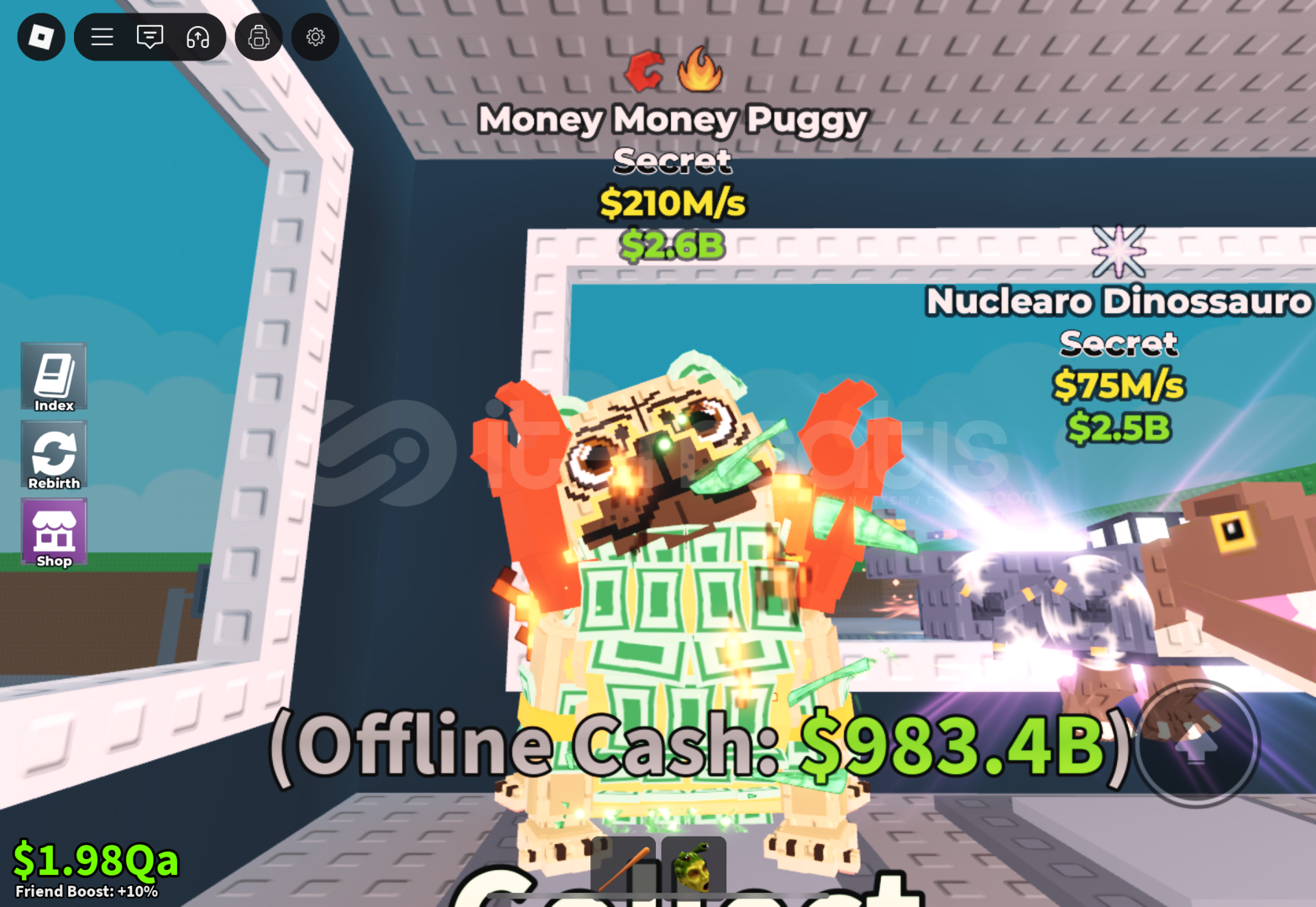 ⭐️210M Steal A Brainrot Money Money Puggy⭐️ ⭐️210M Steal A Brainrot Money Money Puggy⭐️