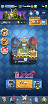 ⭐️2130 Kupa⭐️51 Kart⭐️isim değişikliği⭐️
